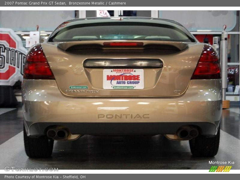 Bronzestone Metallic / Cashmere 2007 Pontiac Grand Prix GT Sedan