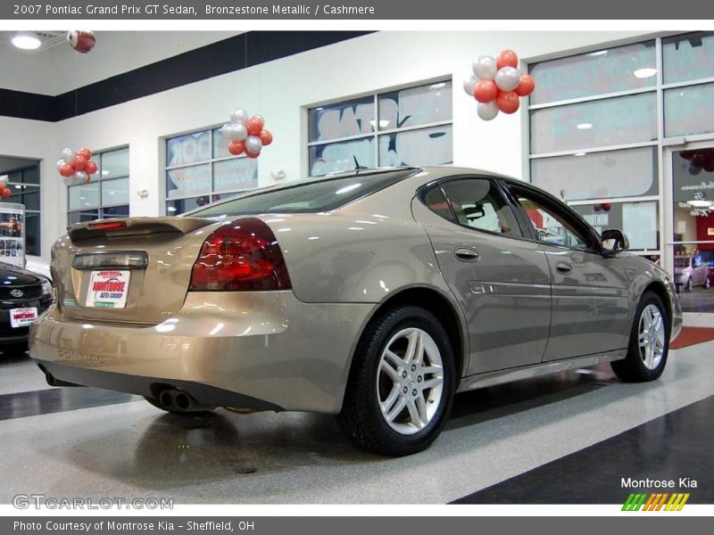 Bronzestone Metallic / Cashmere 2007 Pontiac Grand Prix GT Sedan