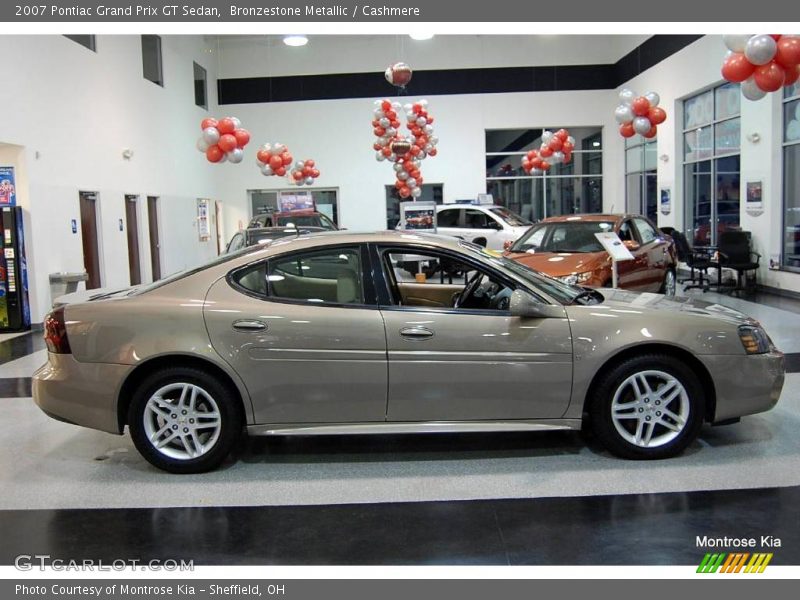 Bronzestone Metallic / Cashmere 2007 Pontiac Grand Prix GT Sedan