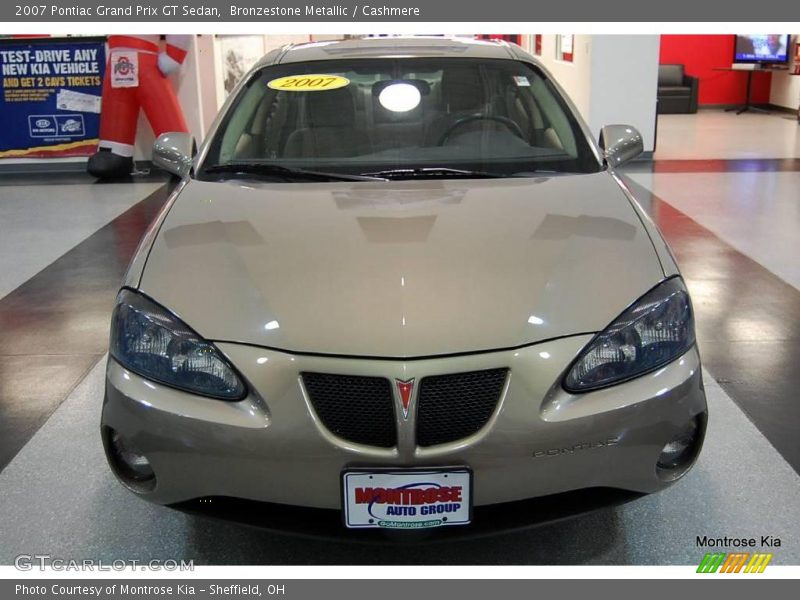 Bronzestone Metallic / Cashmere 2007 Pontiac Grand Prix GT Sedan