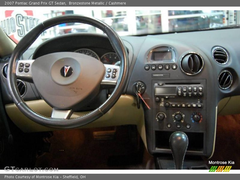 Bronzestone Metallic / Cashmere 2007 Pontiac Grand Prix GT Sedan