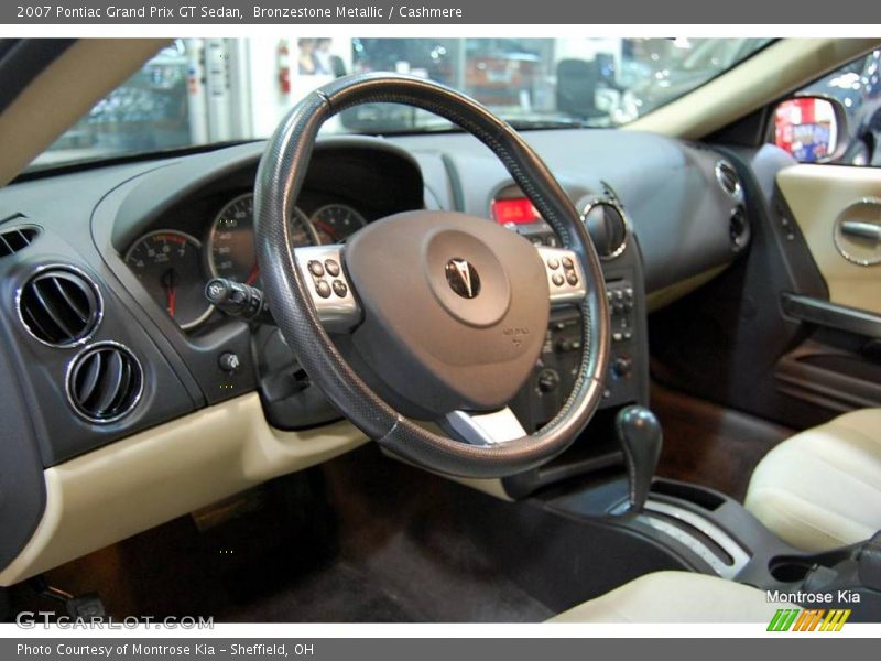 Bronzestone Metallic / Cashmere 2007 Pontiac Grand Prix GT Sedan