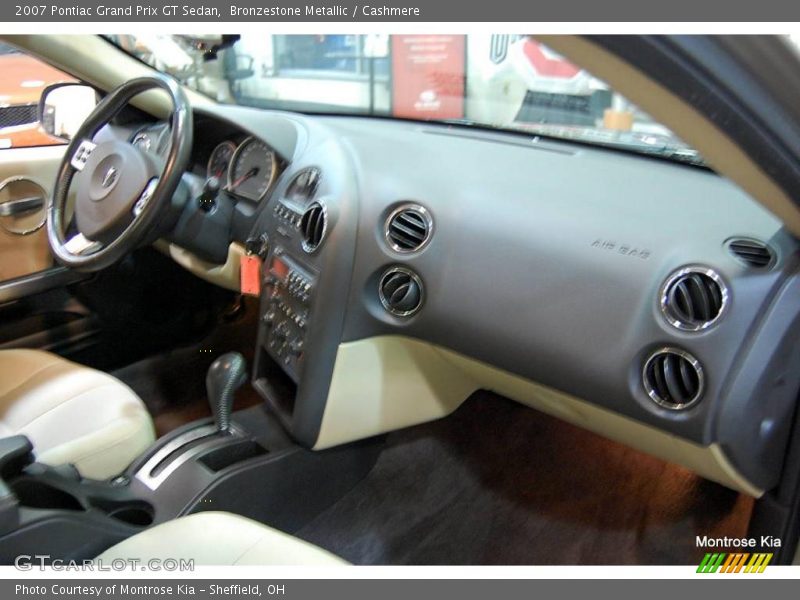 Bronzestone Metallic / Cashmere 2007 Pontiac Grand Prix GT Sedan