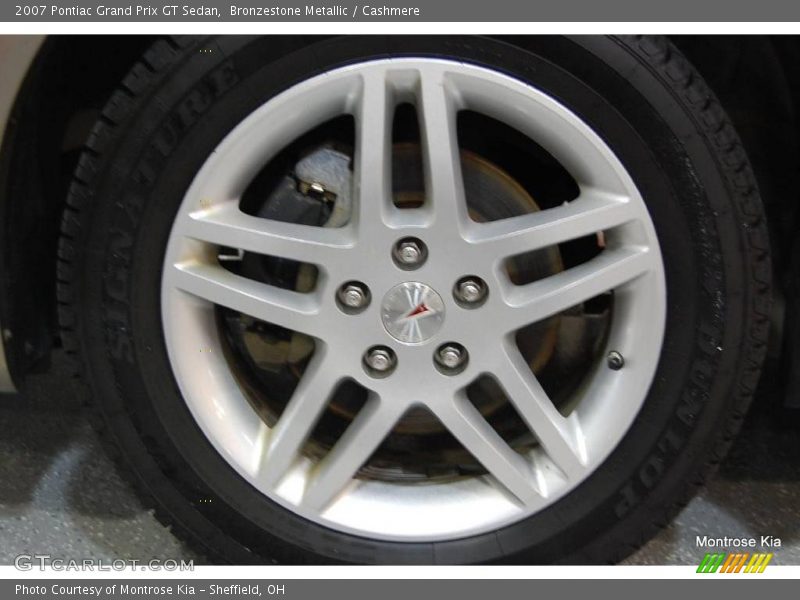 Bronzestone Metallic / Cashmere 2007 Pontiac Grand Prix GT Sedan