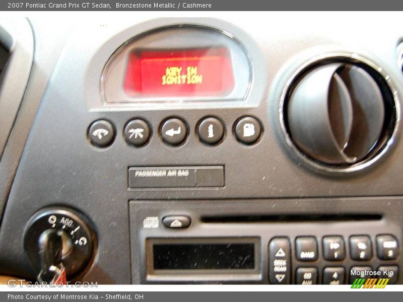 Bronzestone Metallic / Cashmere 2007 Pontiac Grand Prix GT Sedan