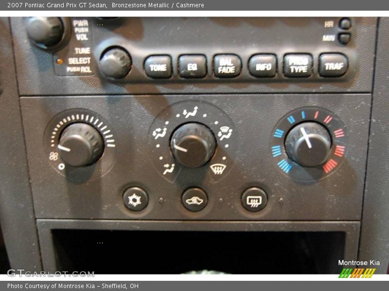 Bronzestone Metallic / Cashmere 2007 Pontiac Grand Prix GT Sedan