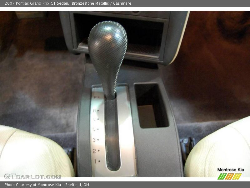Bronzestone Metallic / Cashmere 2007 Pontiac Grand Prix GT Sedan