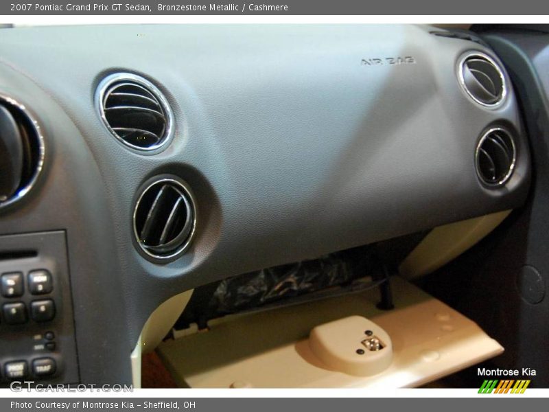 Bronzestone Metallic / Cashmere 2007 Pontiac Grand Prix GT Sedan