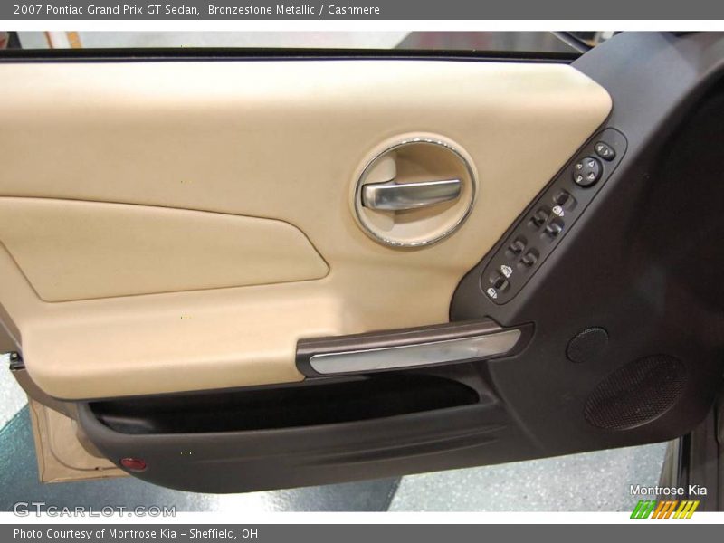Bronzestone Metallic / Cashmere 2007 Pontiac Grand Prix GT Sedan
