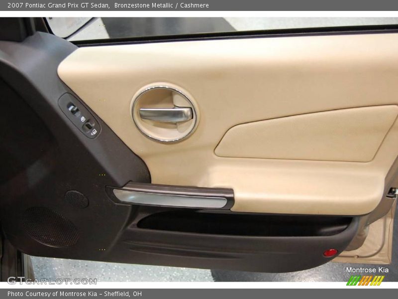Bronzestone Metallic / Cashmere 2007 Pontiac Grand Prix GT Sedan