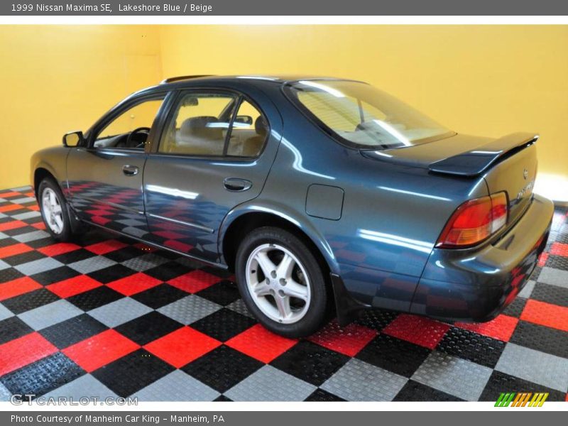 Lakeshore Blue / Beige 1999 Nissan Maxima SE