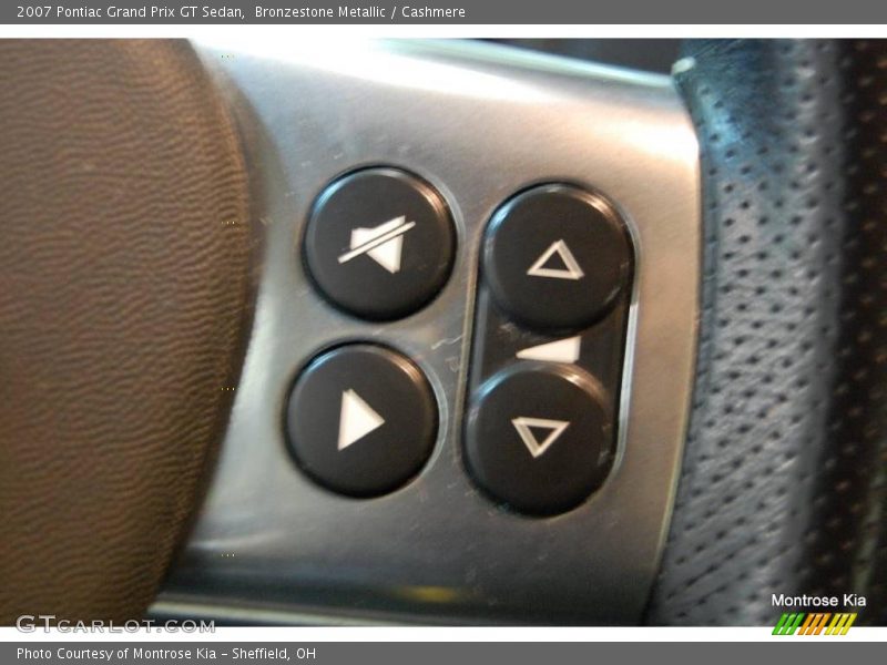 Bronzestone Metallic / Cashmere 2007 Pontiac Grand Prix GT Sedan