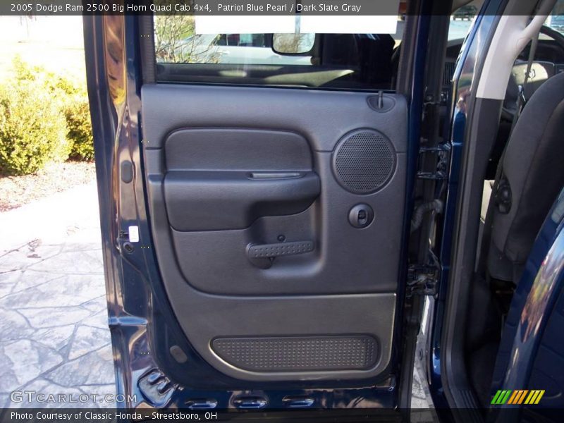 Patriot Blue Pearl / Dark Slate Gray 2005 Dodge Ram 2500 Big Horn Quad Cab 4x4