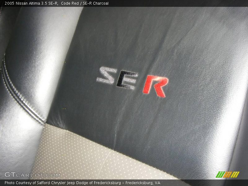 Code Red / SE-R Charcoal 2005 Nissan Altima 3.5 SE-R