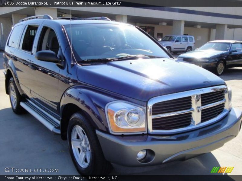 Patriot Blue Pearl / Medium Slate Gray 2005 Dodge Durango SLT
