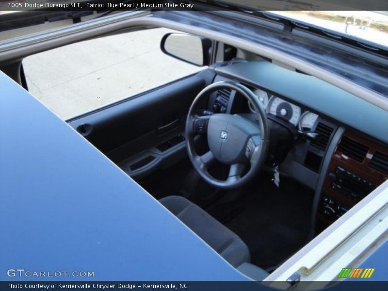 Patriot Blue Pearl / Medium Slate Gray 2005 Dodge Durango SLT