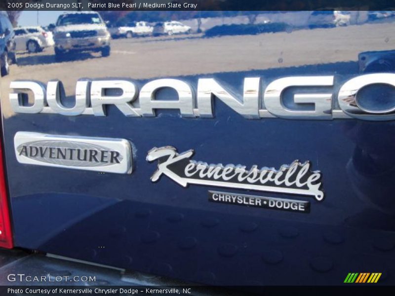 Patriot Blue Pearl / Medium Slate Gray 2005 Dodge Durango SLT
