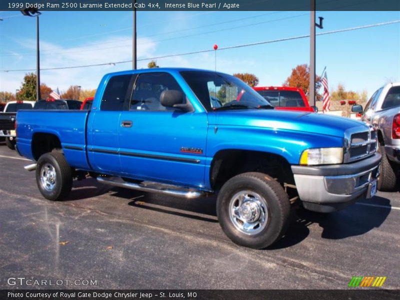  1999 Ram 2500 Laramie Extended Cab 4x4 Intense Blue Pearl