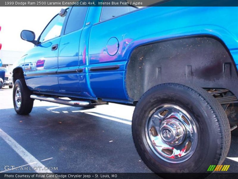 Intense Blue Pearl / Agate 1999 Dodge Ram 2500 Laramie Extended Cab 4x4