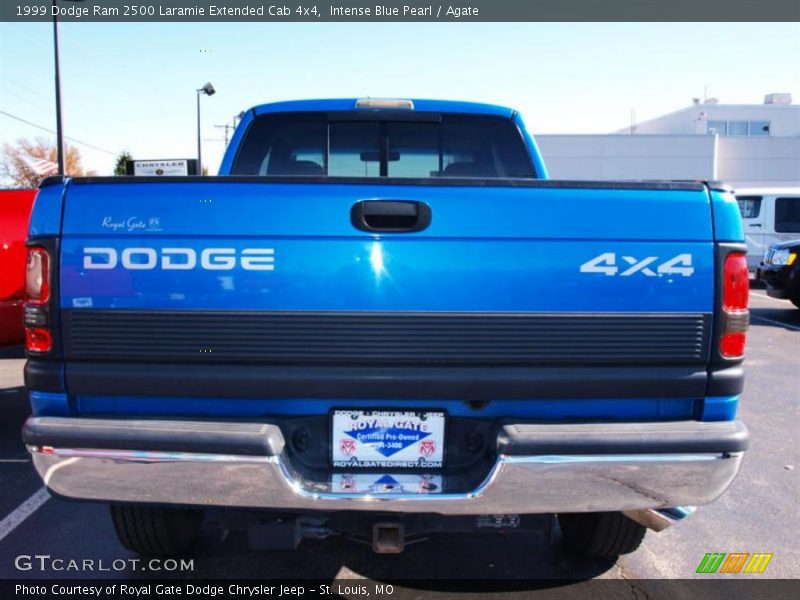 Intense Blue Pearl / Agate 1999 Dodge Ram 2500 Laramie Extended Cab 4x4