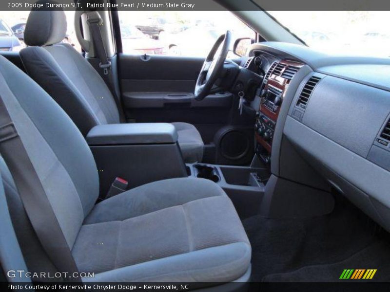 Patriot Blue Pearl / Medium Slate Gray 2005 Dodge Durango SLT