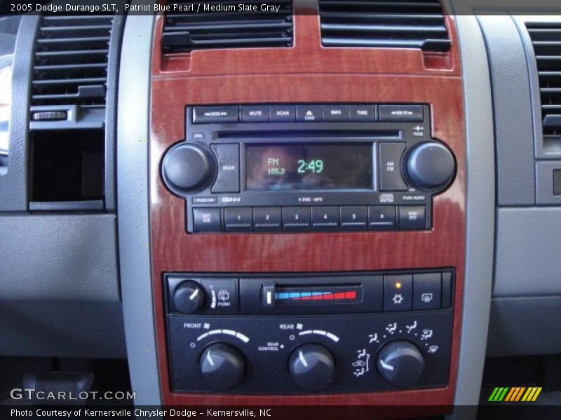 Patriot Blue Pearl / Medium Slate Gray 2005 Dodge Durango SLT