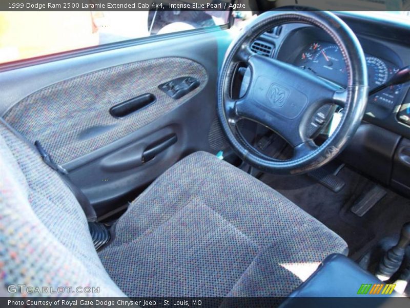 Intense Blue Pearl / Agate 1999 Dodge Ram 2500 Laramie Extended Cab 4x4