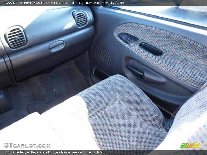 Intense Blue Pearl / Agate 1999 Dodge Ram 2500 Laramie Extended Cab 4x4