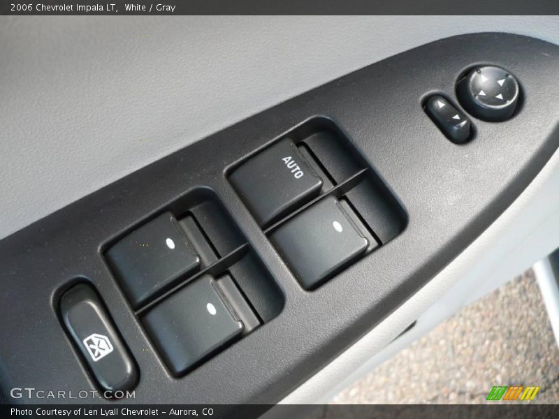 White / Gray 2006 Chevrolet Impala LT