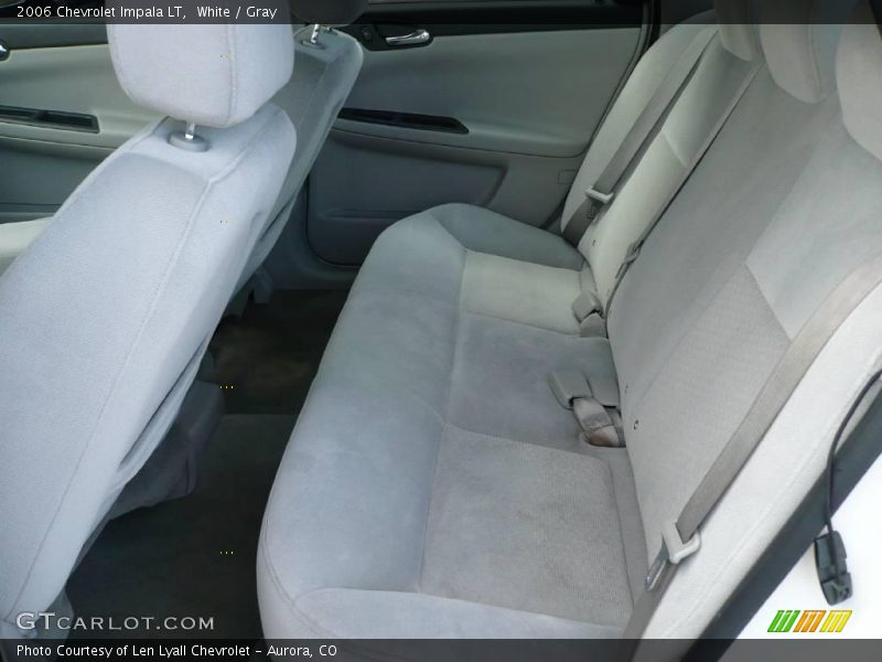 White / Gray 2006 Chevrolet Impala LT