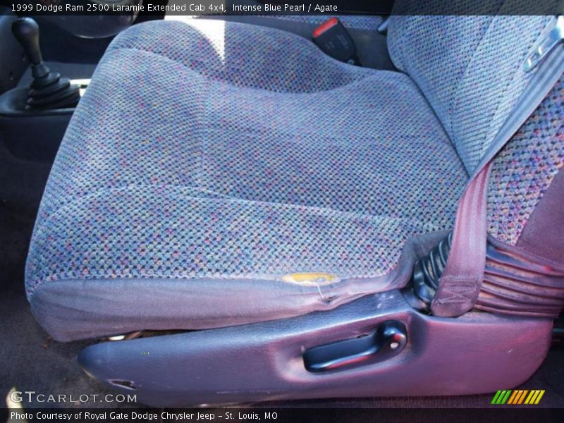 Intense Blue Pearl / Agate 1999 Dodge Ram 2500 Laramie Extended Cab 4x4