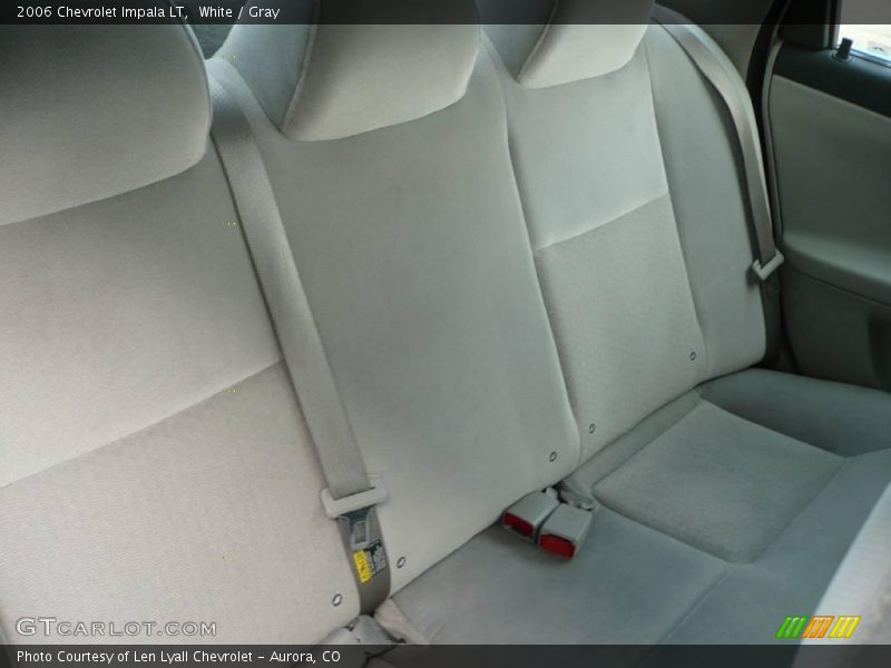 White / Gray 2006 Chevrolet Impala LT