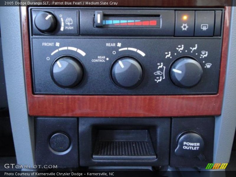 Patriot Blue Pearl / Medium Slate Gray 2005 Dodge Durango SLT