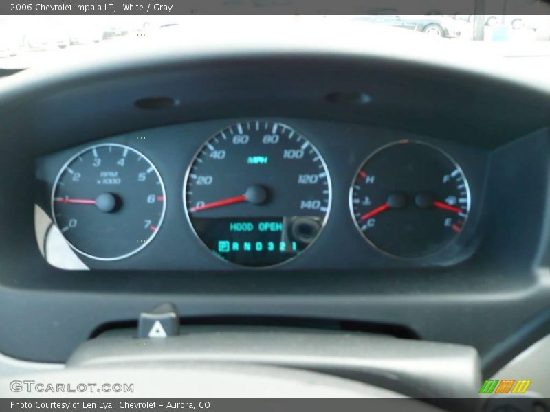 White / Gray 2006 Chevrolet Impala LT