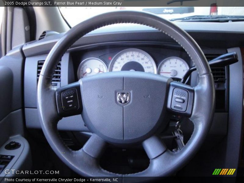 Patriot Blue Pearl / Medium Slate Gray 2005 Dodge Durango SLT