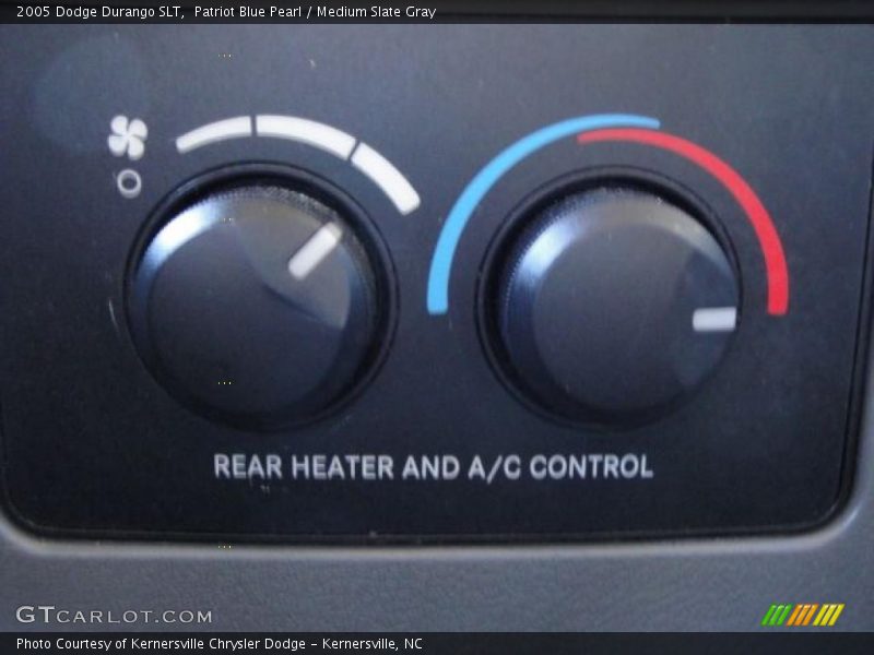 Patriot Blue Pearl / Medium Slate Gray 2005 Dodge Durango SLT