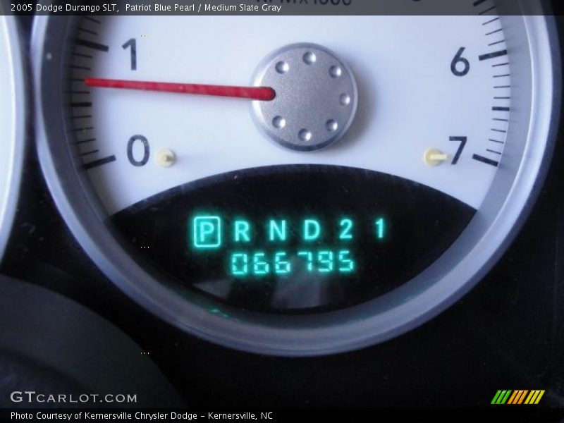 Patriot Blue Pearl / Medium Slate Gray 2005 Dodge Durango SLT