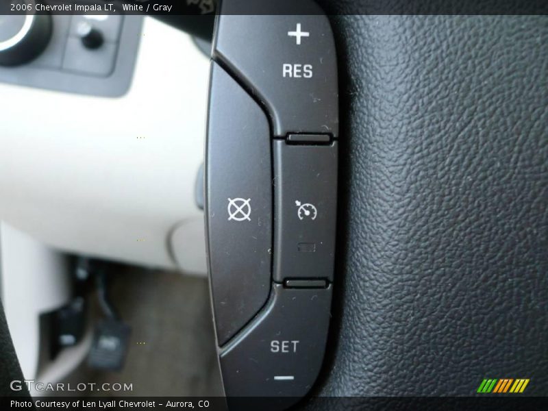White / Gray 2006 Chevrolet Impala LT