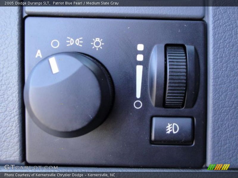 Patriot Blue Pearl / Medium Slate Gray 2005 Dodge Durango SLT