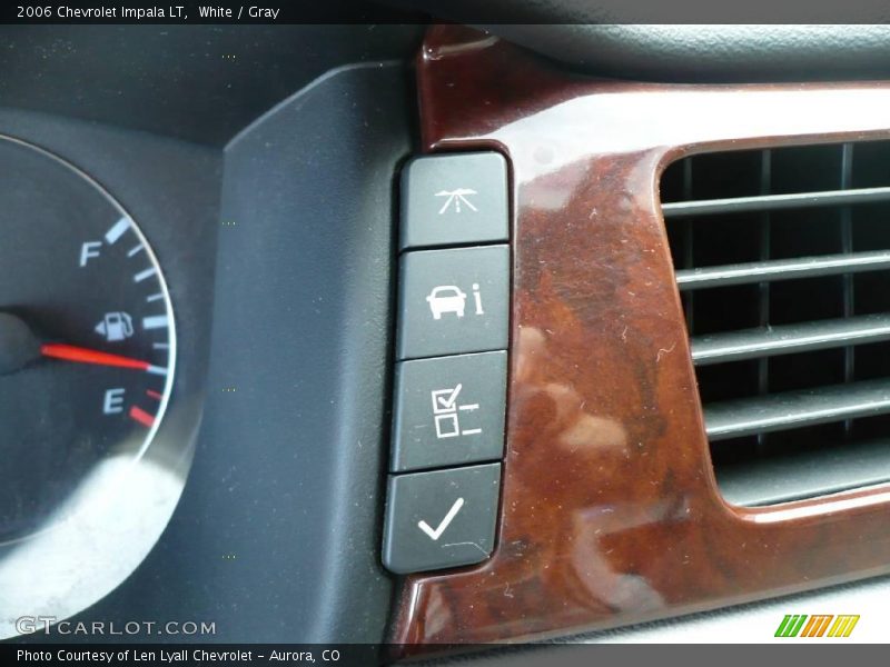 White / Gray 2006 Chevrolet Impala LT