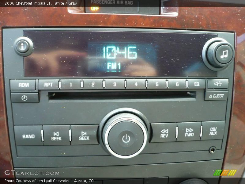 White / Gray 2006 Chevrolet Impala LT