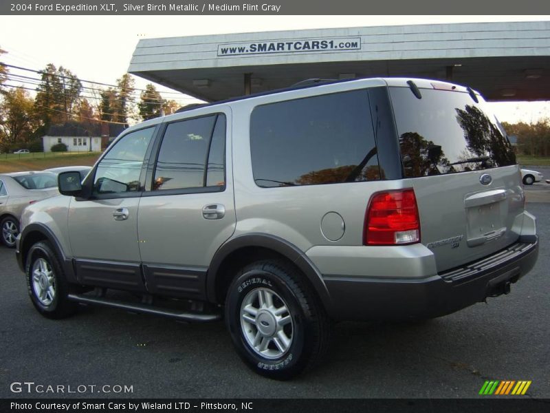 Silver Birch Metallic / Medium Flint Gray 2004 Ford Expedition XLT