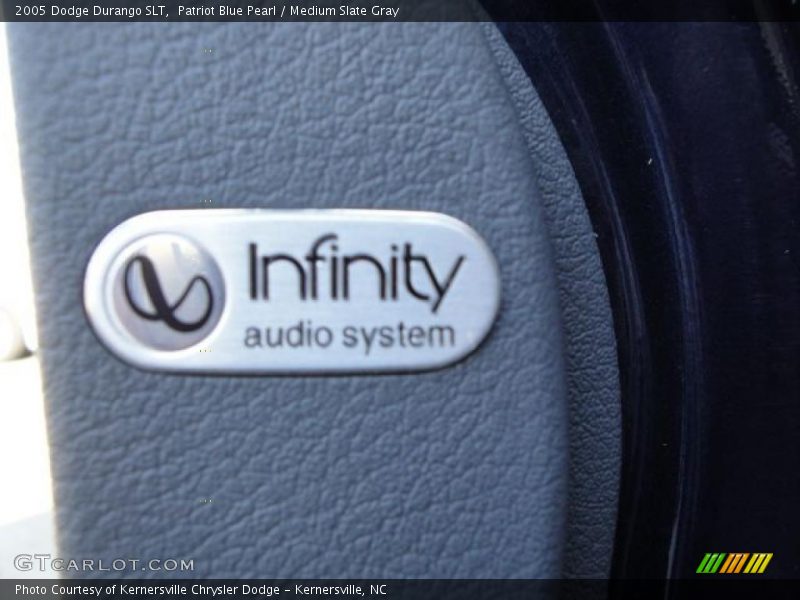 Patriot Blue Pearl / Medium Slate Gray 2005 Dodge Durango SLT