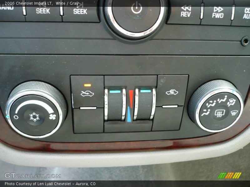 White / Gray 2006 Chevrolet Impala LT