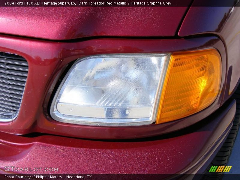 Dark Toreador Red Metallic / Heritage Graphite Grey 2004 Ford F150 XLT Heritage SuperCab