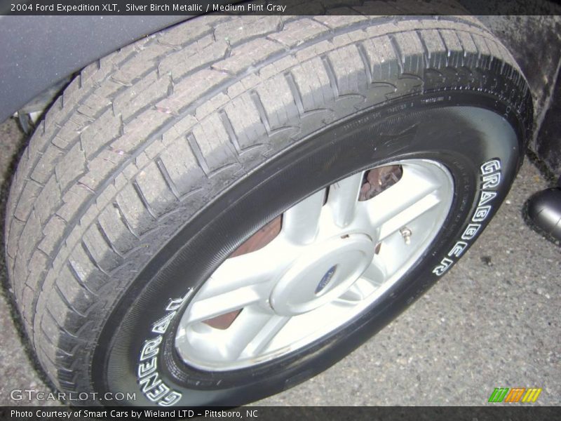 Silver Birch Metallic / Medium Flint Gray 2004 Ford Expedition XLT