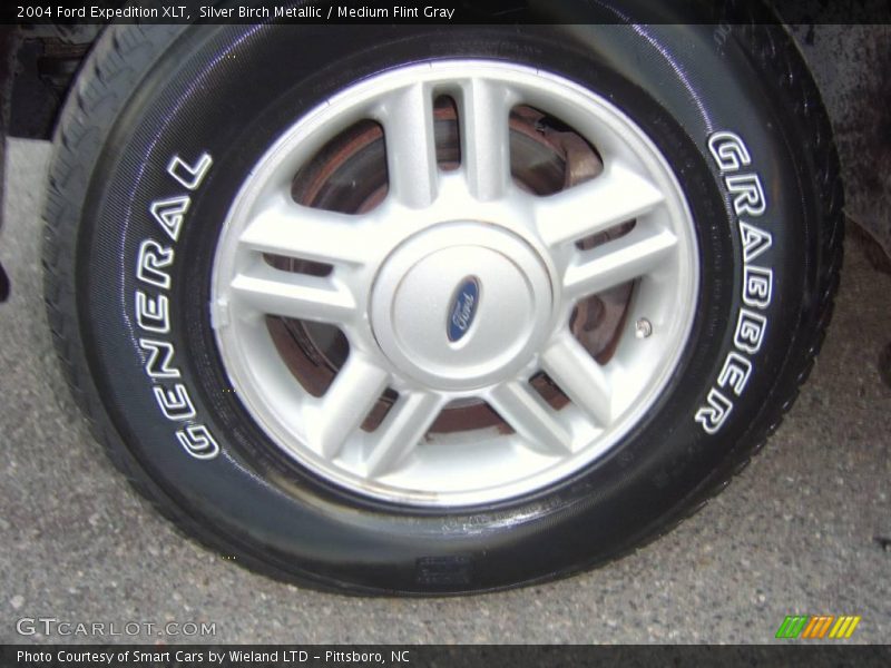 Silver Birch Metallic / Medium Flint Gray 2004 Ford Expedition XLT