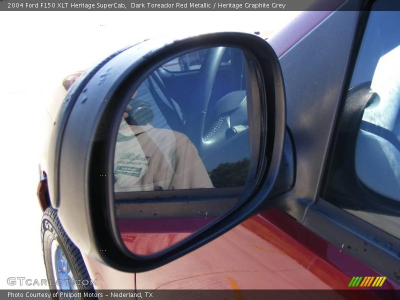 Dark Toreador Red Metallic / Heritage Graphite Grey 2004 Ford F150 XLT Heritage SuperCab