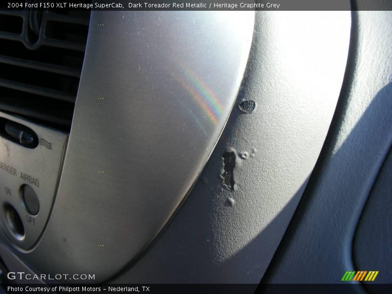Dark Toreador Red Metallic / Heritage Graphite Grey 2004 Ford F150 XLT Heritage SuperCab