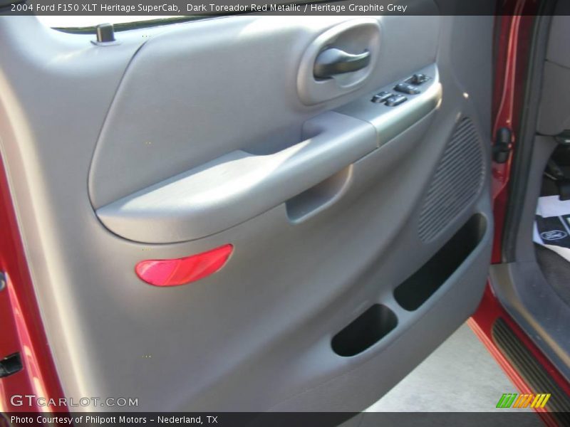 Dark Toreador Red Metallic / Heritage Graphite Grey 2004 Ford F150 XLT Heritage SuperCab